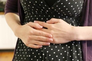 What is causing burning sensation in stomach?