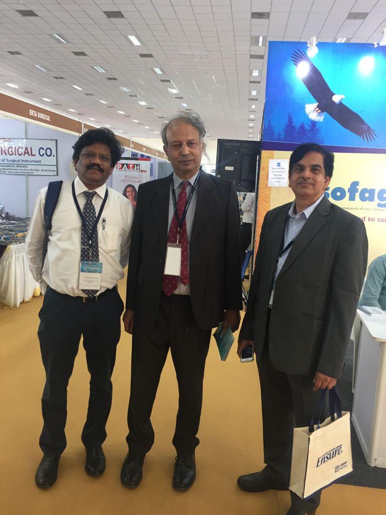 Dr. Patta Radhakrishna participating in the first-ever Jaipur Surgical Festival
