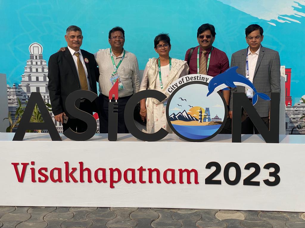 Dr Patta Radhakrishna attending the ASICON conference