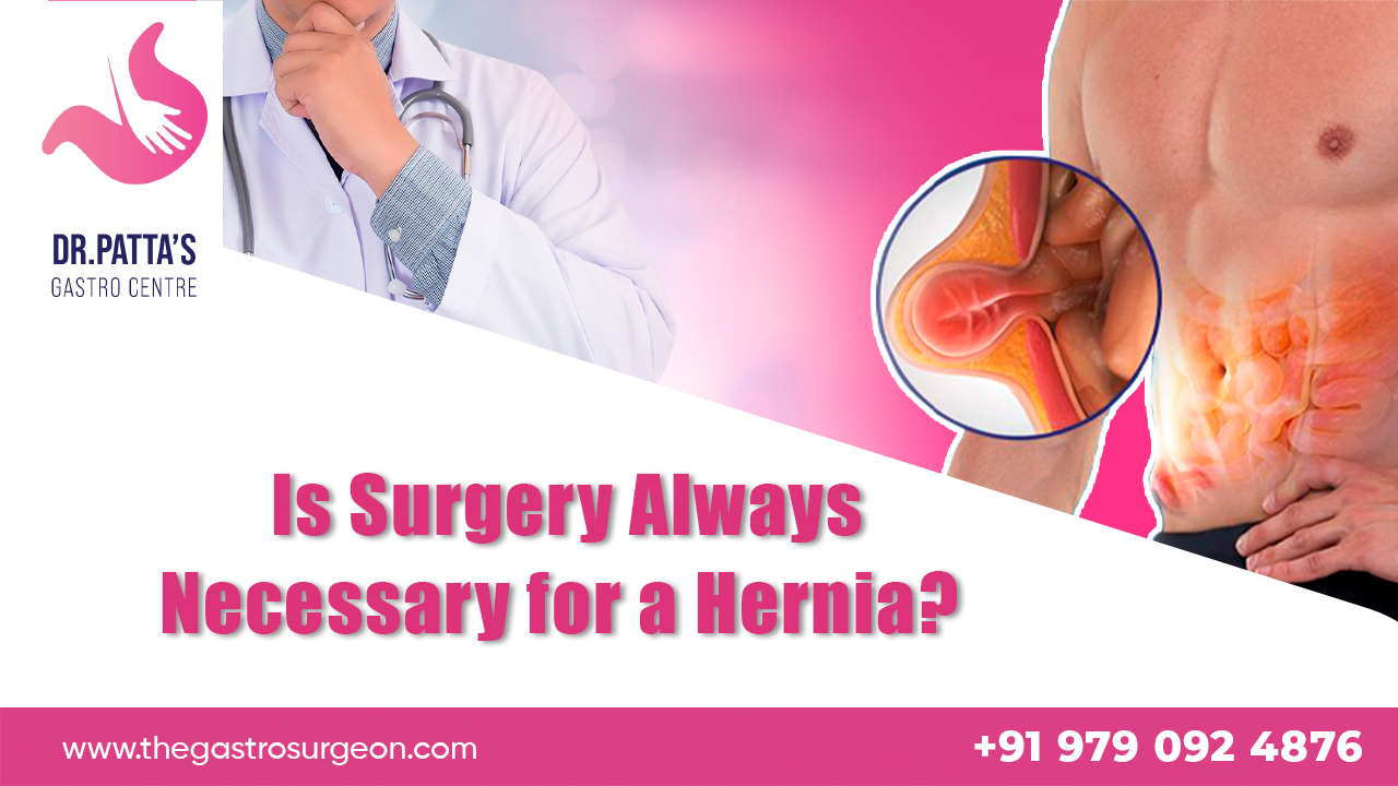 ⁠is Surgery Always Necessary for a Hernia?